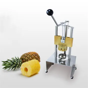 2000C-1 машина за почистване на ананас от неръждаема стомана, срезатель ядро с CE сертификат