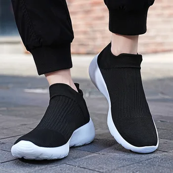 2023-Модерни ежедневни обувки, дамски однотонная спортни обувки, Дамски чорапи, обувки на равна подметка, Дамски обувки вулканизированная