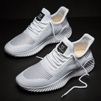 2023 Мъжки Висококачествени Мъжки Спортни обувки, Дишаща Бяла Модерни Спортни обувки За залата, Ежедневни Лека Пешеходната обувки Оверсайз, Zapatillas Hombre