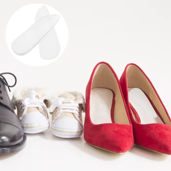 3 чифта обувки вложки, стелки за корекция на петата, подложки за краката, M X, половин стелки за мъже и жени