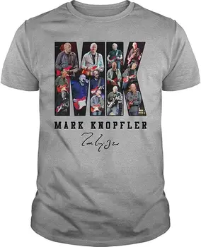 Mark Knopfler Подарък с къс ръкав за феновете Sport, сива тениска Al размер QQ417