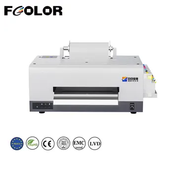 Висококачествен roll принтер за етикети формат А3 Fcolor, 6-цветен мастиленоструен принтер за печат на самозалепващи етикети от PVC.