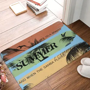 Годишният противоскользящий подложка от кокосовата палма килимче за хола Килим от кокосова палма за тераси Добре дошли подложка за интериор