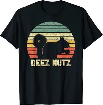 Забавна тениска Deez Nutz Лешникотрошачката Протеин Deez Nutz Deezs Nuts Размер S-5XL с дълъг ръкав