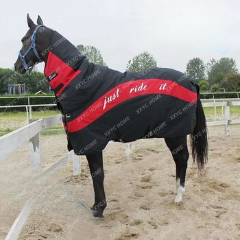 Зимата е много дебела кърпа-покривка 900d от непромокаем плат Big Horse Foal Непромокаемая покривка за коне