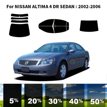 Комплект за UV-оцветяването на автомобилни стъкла от нанокерамики, автомобили фолио за прозорци на NISSAN ALTIMA 4 DR СЕДАН 2002-2006 година