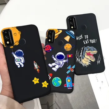 Мек Защитен Калъф За вашия телефон Huawei Honor 9x Lite Case Astronaut С Цветни Рисунки На гърба На Капака Honor 9x Lite 9xlite