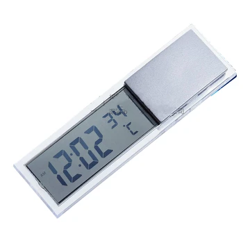 Мини-метеорологичната станция Дигитален авто термометър, Термостат, Таймер Часовник Уреди за измерване на температура Сензор стенен тип М LCD дисплей