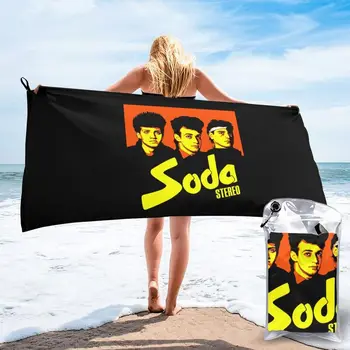 Най-добрият дизайн 2021 година Аржентина рок-група Soda Стерео, Быстросохнущее кърпа, ново впитывающее влага за пътуване от ултрафини влакна без кърпичка.