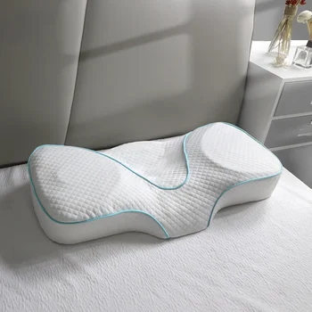 Нова ортопедична възглавница от пяна с памет ефект, мека възглавница с бавен отскок, релаксираща шийката на спане за удобни възглавници