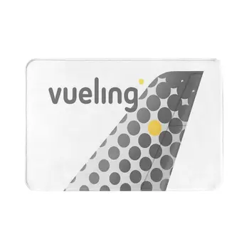 Подложка за баня с логото на Vueling, Холни маси, Голям килим за хол, Домашен