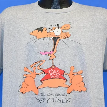 Спортен пъб Тигър Tom ' s 80-те години в Омаха, щата Небраска, Оригиналната тениска за партита Много голям размер