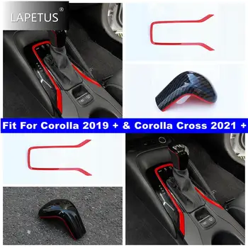 Тампон Капачки Планки за Превключване на Предавките На централния Блок на Централното Управление За Toyota Corolla 2019 + и Corolla Cross 2021-2023 Аксесоари За Интериора