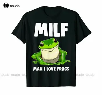 Тениски Funny Man I Love жаби и стотици, Тениска Frog Love, Тениска подарък от 2021, Тениски За Мъже, Графични Потребителски Тениски За Тийнейджъри, Унисекс Xs-5Xl