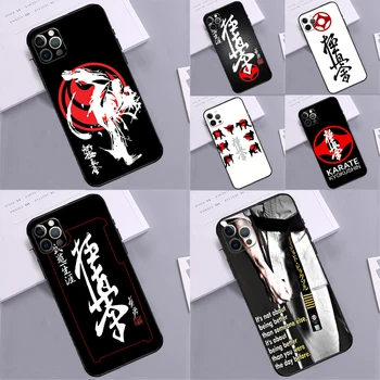 Калъф За телефон Oyama Kyokushin Karate За iPhone 14 13 12 11 15 Pro Max Mini XS X Max XR 7 8 Plus SE 2022 2020 Калъф