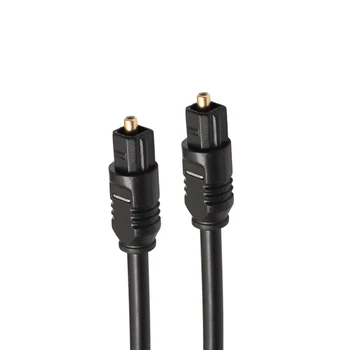 Оптичен кабел Toslink SPDIF диаметър от 4,0 mm Квадрат на квадрат за КОМПЮТЪР, телевизор, DVD-плейър, 2 М, 3 М и 5 М